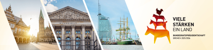 Bremer Marktplatz, Bundesrat, Skyline Bremerhaven